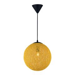 Grant 1 Pendant Light - Yellow - 30 cm