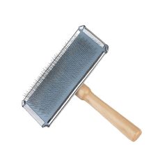 Soft carding brush for dog 13.5X12cm