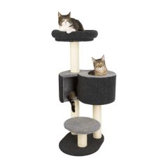 Grey cat tree