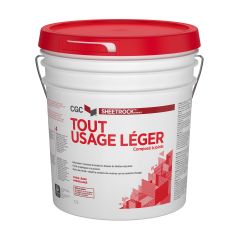 Composé à joints CGC Sheetrock tout usage, Léger, Blanc, Chaudière 17 l