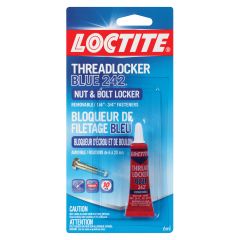 Bloqueur de filetage amovible, bleu, 6 ml