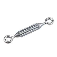 Eye to eye turnbuckle - Zinc - 3/8" x 10 1/2"