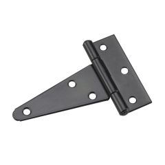 T hinge - Black - 4" - 2/Pkg