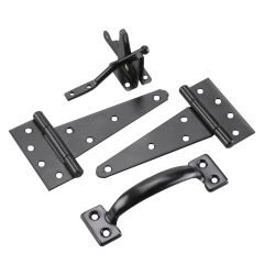 Gate hardware - Matte black