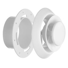 Air Diffuser - Round - White - 4"