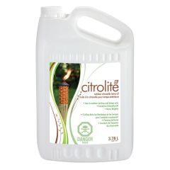 Huile à la citronnelle pour lampe extérieure, 3,78 l