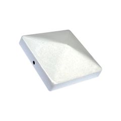 Post Cap 44 - 4" x 4" - White