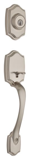 Brentwood handleset - Satin Nickel