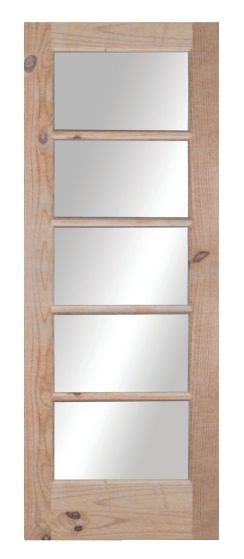 5 Panels French Door