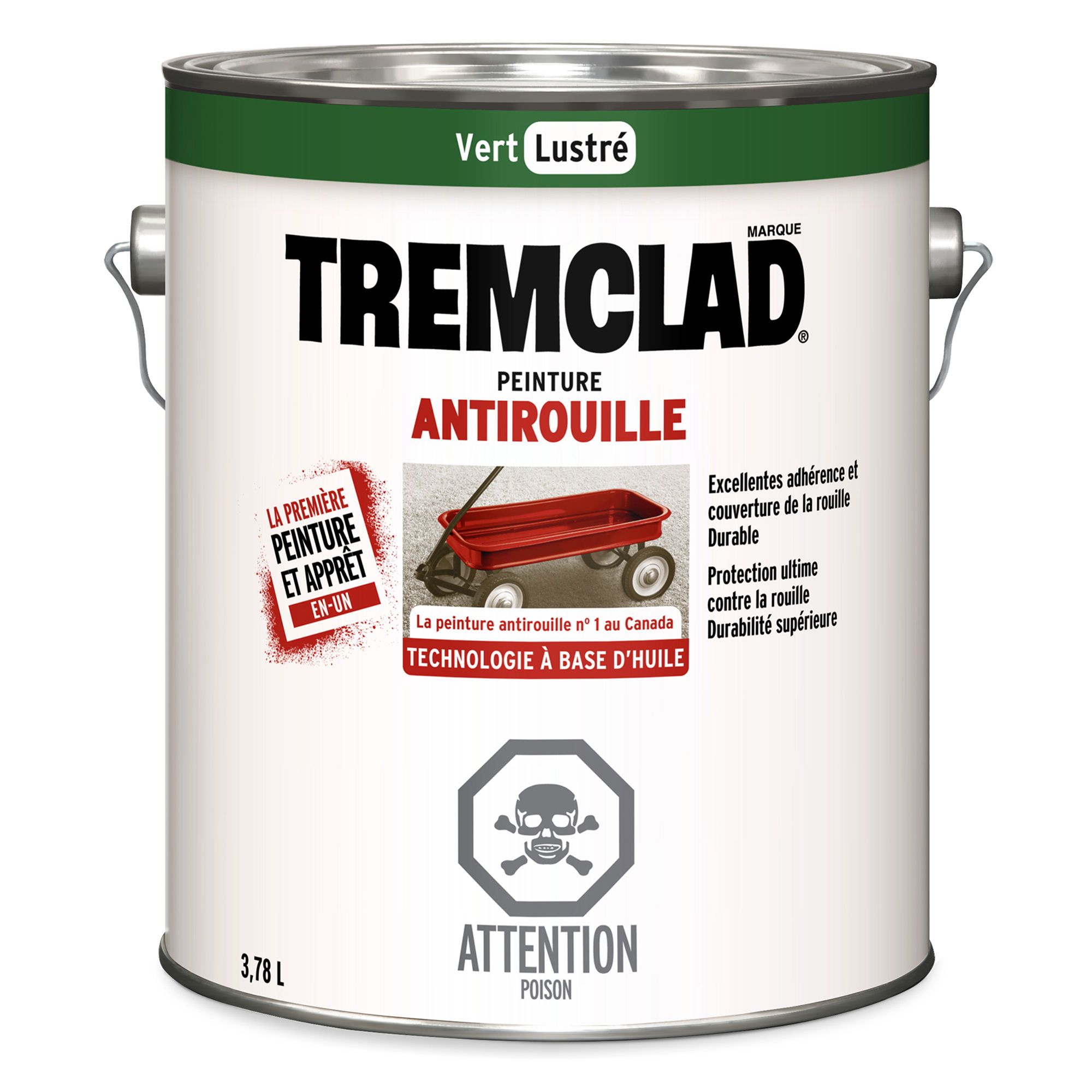 Antirouille métallique pour surfaces de métal Corrostop ultra