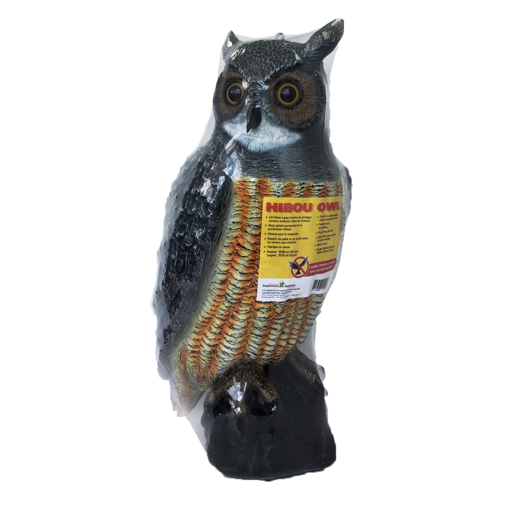 Repellent owl from Superior Control Products