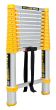 Telescopic ladder in aerospace-grade aluminum, 32" to 12.5'