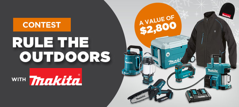 Contest "Rule the Outdoors with Makita" - Step 1