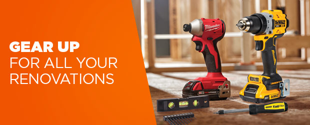 Find tools for your renovation projects with Potvin & Bouchard!